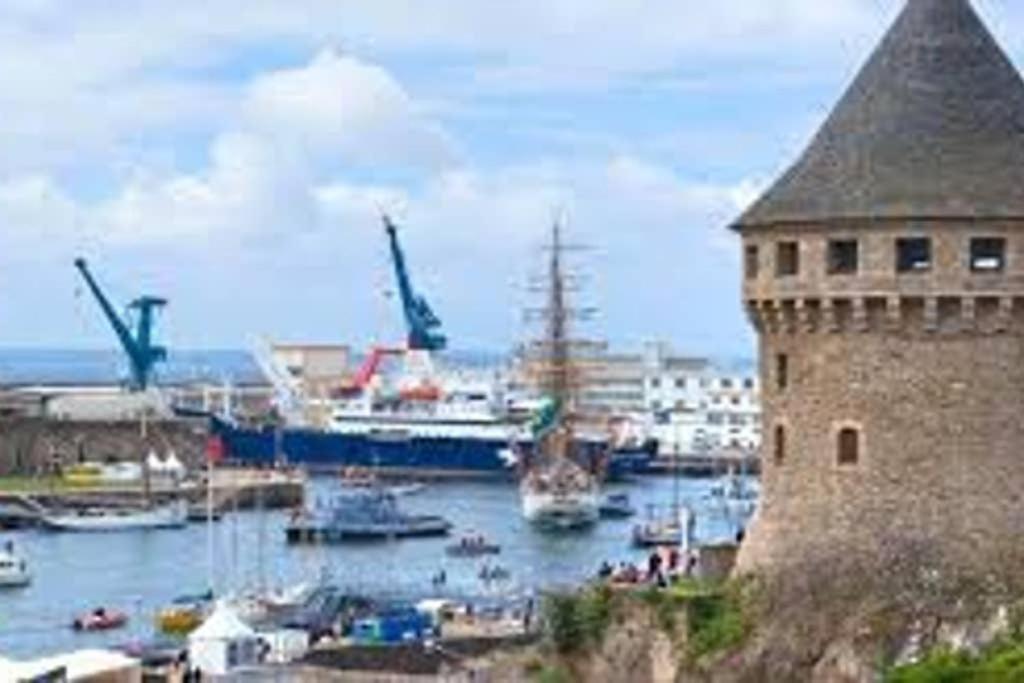 Yannig, Charmant Studio Renove A Recouvrance Brest Buitenkant foto