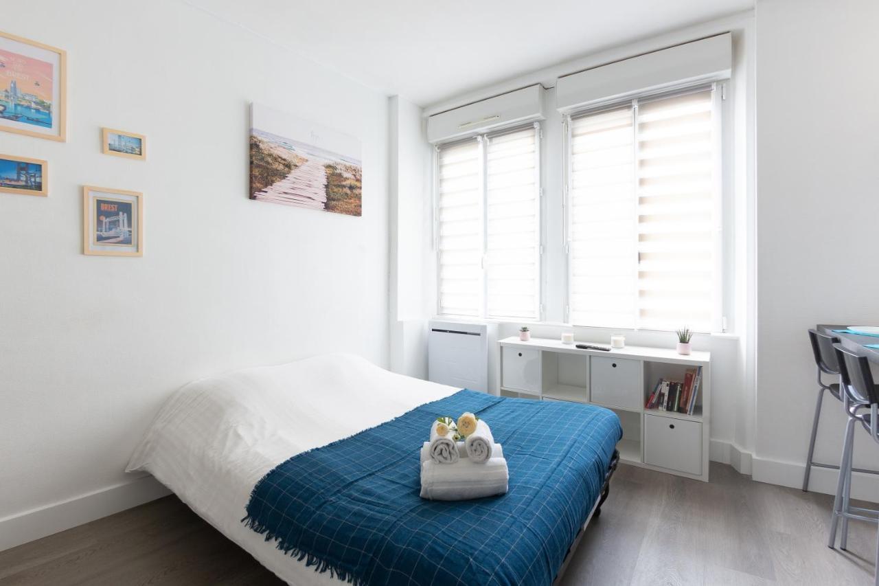 Yannig, Charmant Studio Renove A Recouvrance Brest Buitenkant foto